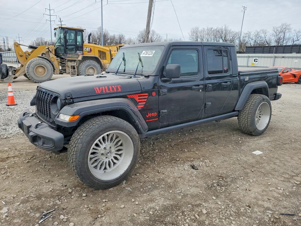 Продажа на аукционе авто 2021 Jeep Gladiator, vin: 1C6HJTAG0ML516979, номер лота: 47561226