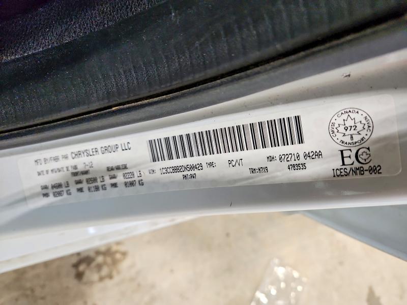 2013 Chrysler 200 მანქანა იყიდება აუქციონზე, vin: 1C3CCBBB2DN500429, აუქციონის ნომერი: 79124535