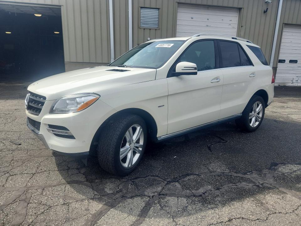 Auction sale of the 2012 Mercedes-benz Ml, vin: 4JGDA5HB7CA027692, lot number: 48057716