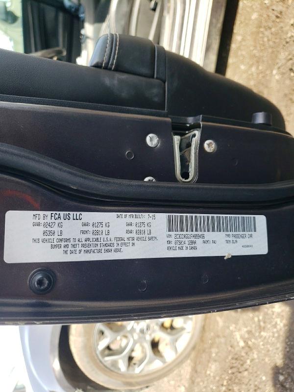 Aukcja sprzedaży 2015 Chrysler 300, vin: 2C3CCAGG1FH899456, numer aukcji: 42072376