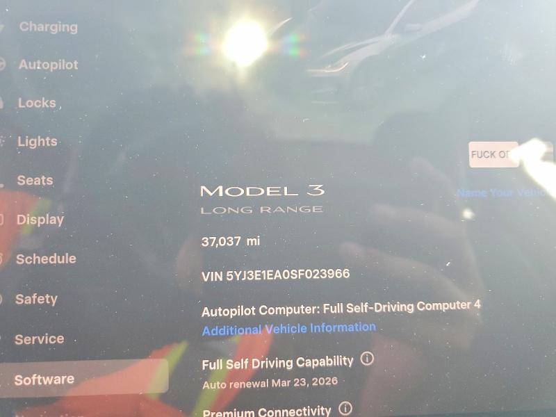 Aukcja sprzedaży 2025 Tesla Model 3, vin: 5YJ3E1EA0SF023966, numer aukcji: 79586615