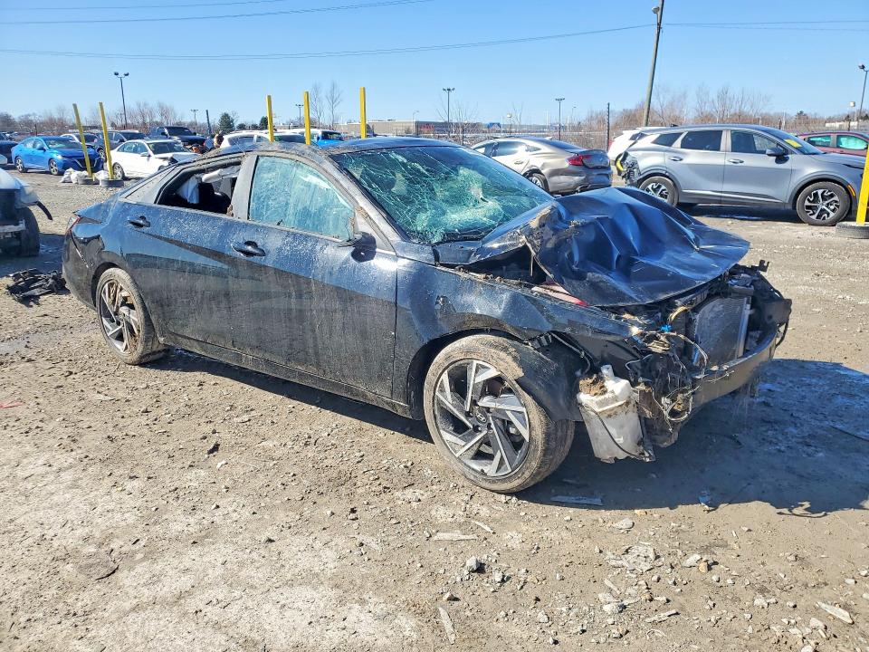 45689086 :رقم المزاد ، KMHLM4DJ3SU144628 vin ، 2025 Hyundai Elantra Hybrid مزاد بيع