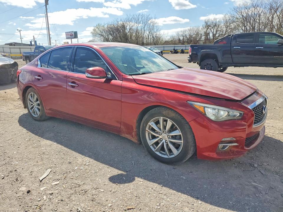 42007406 :رقم المزاد ، JN1BV7AP8EM675046 vin ، 2014 Infiniti Q50 مزاد بيع