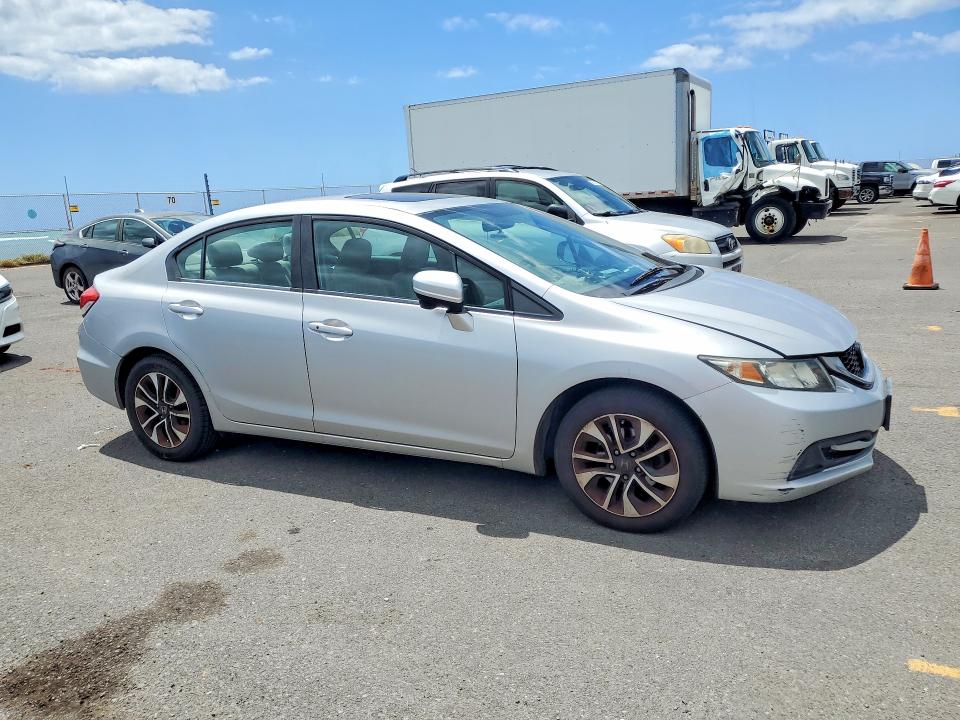 47659616 :رقم المزاد ، 19XFB2F84EE057359 vin ، 2014 Honda Civic مزاد بيع