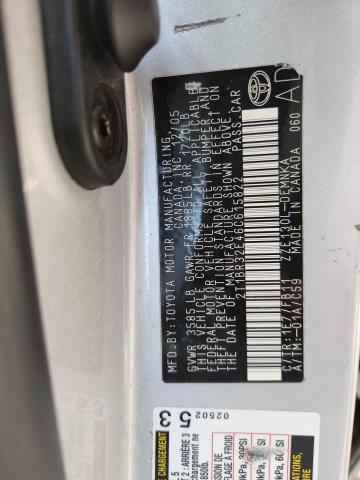 47864006 :رقم المزاد ، 2T1BR32E46C615822 vin ، 2006 Toyota Corolla مزاد بيع
