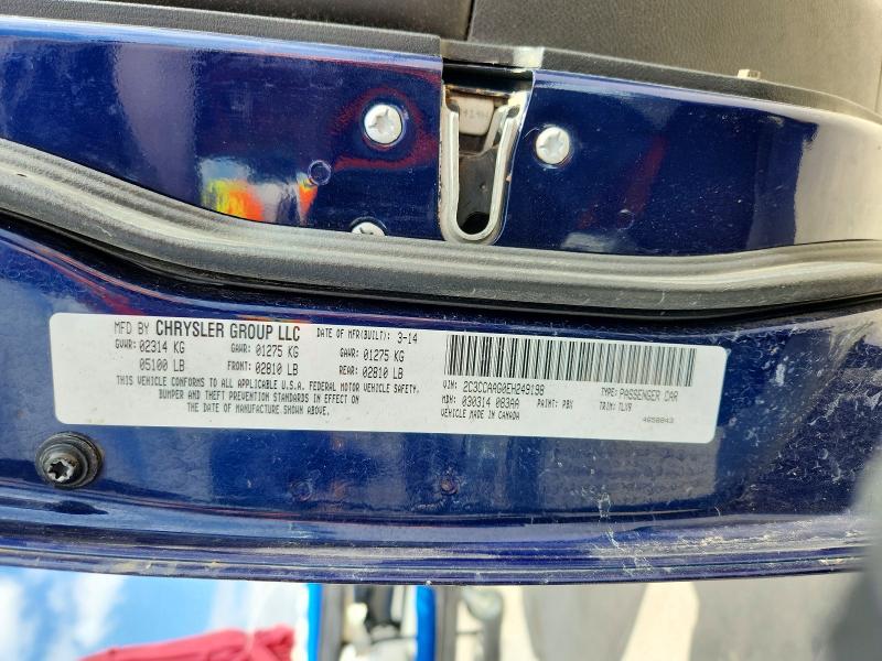 Aukcja sprzedaży 2014 Chrysler 300, vin: 2C3CCAAG0EH249198, numer aukcji: 79934815