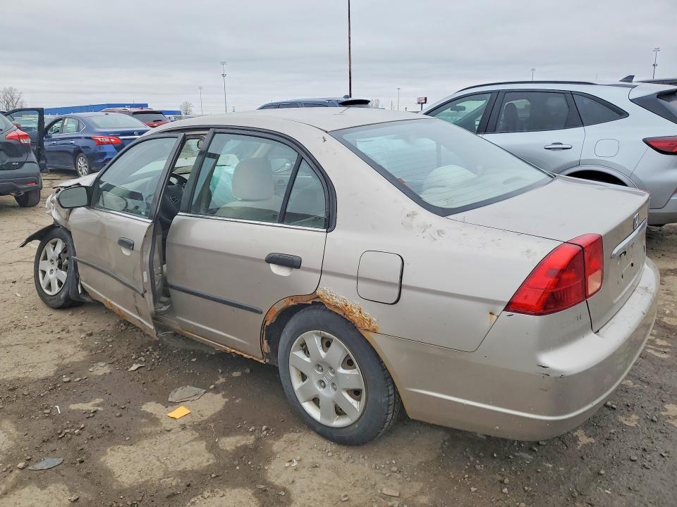 Продаж на аукціоні авто 2001 Honda Civic, vin: 2HGES16301H927652, номер лоту: 47162386