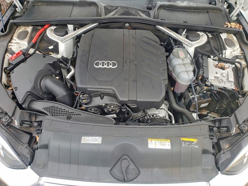2021 Audi A5 მანქანა იყიდება აუქციონზე, vin: WAUDACF53MA039102, აუქციონის ნომერი: 79627505