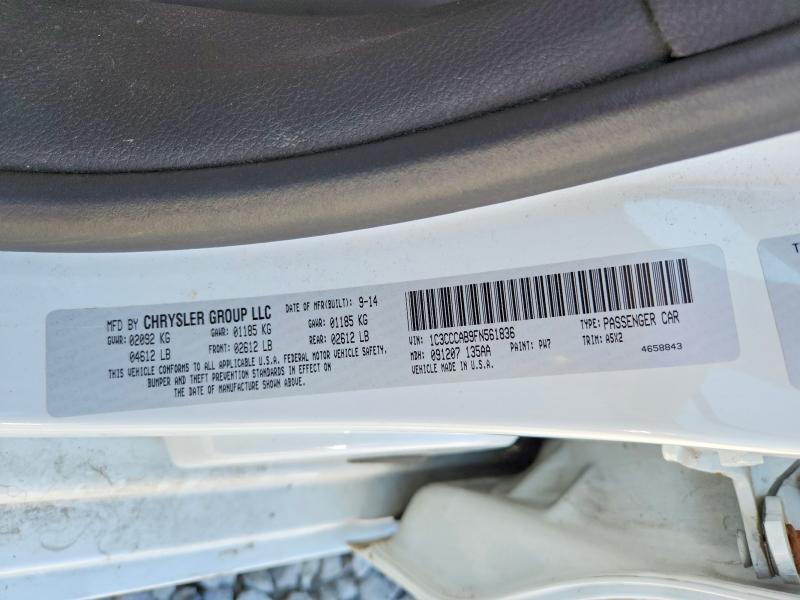41983306 :رقم المزاد ، 1C3CCCAB9FN561836 vin ، 2015 Chrysler 200 مزاد بيع
