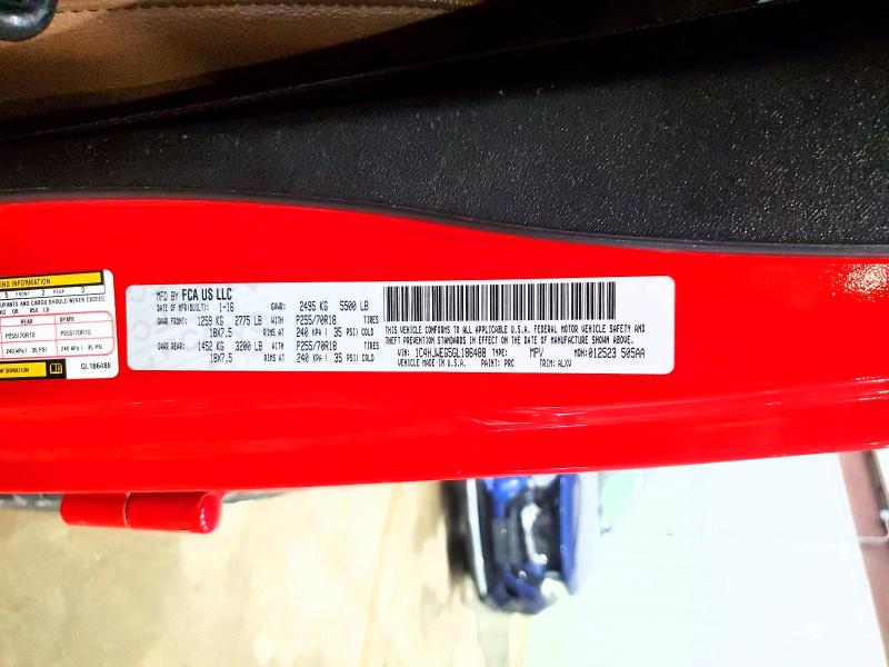 Продаж на аукціоні авто 2016 Jeep Wrangler, vin: 1C4HJWEG5GL186488, номер лоту: 47607126
