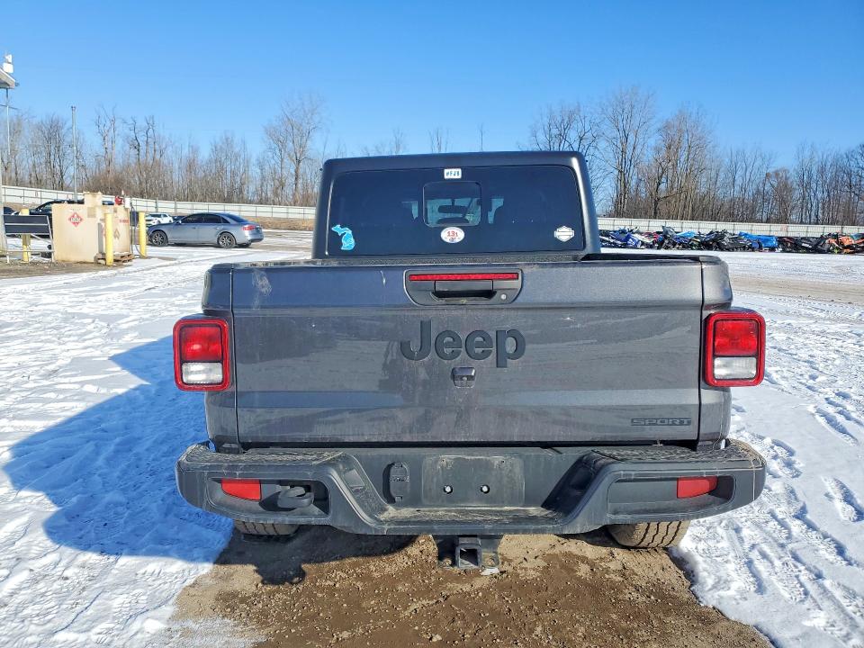 Продажа на аукционе авто 2021 Jeep Gladiator, vin: 1C6HJTAG9ML502756, номер лота: 78835805