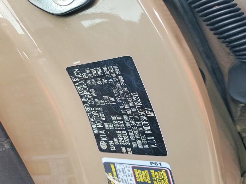 47205096 :رقم المزاد ، KNDJP3A50F7182312 vin ، 2015 Kia Soul مزاد بيع