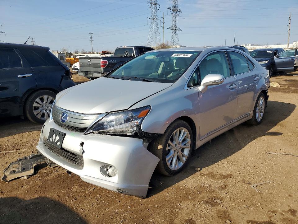 2010 Lexus Hs 250h მანქანა იყიდება აუქციონზე, vin: JTHBB1BA8A2010455, აუქციონის ნომერი: 48002106