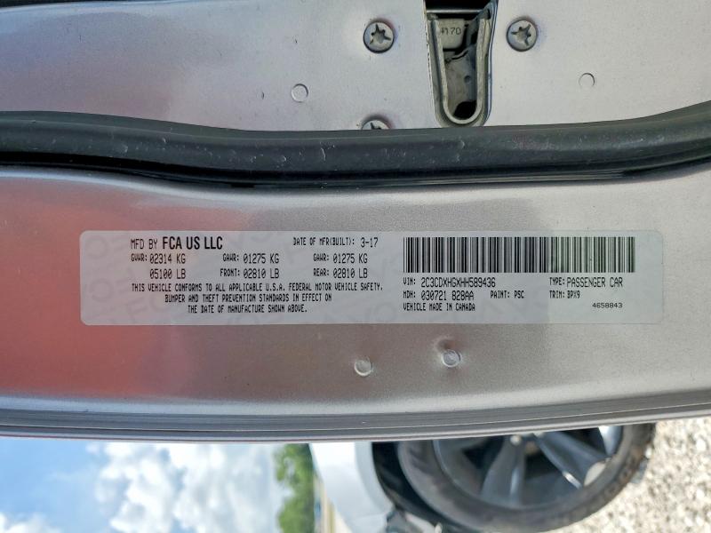 Продажа на аукционе авто 2017 Dodge Charger, vin: 2C3CDXHGXHH589436, номер лота: 47815986