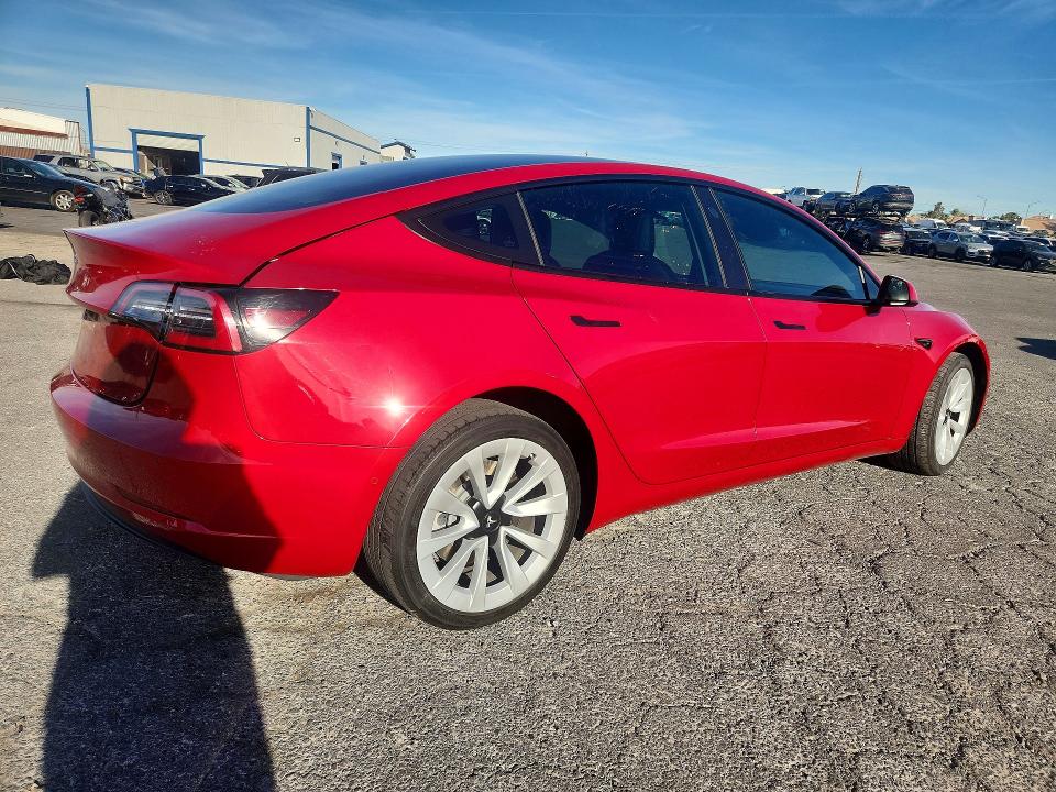 Aukcja sprzedaży 2022 Tesla Model 3, vin: 5YJ3E1EAXNF252868, numer aukcji: 46199156