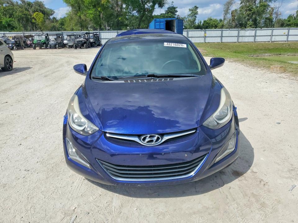 48216026 :رقم المزاد ، 5NPDH4AE2EH500327 vin ، 2014 Hyundai Elantra مزاد بيع