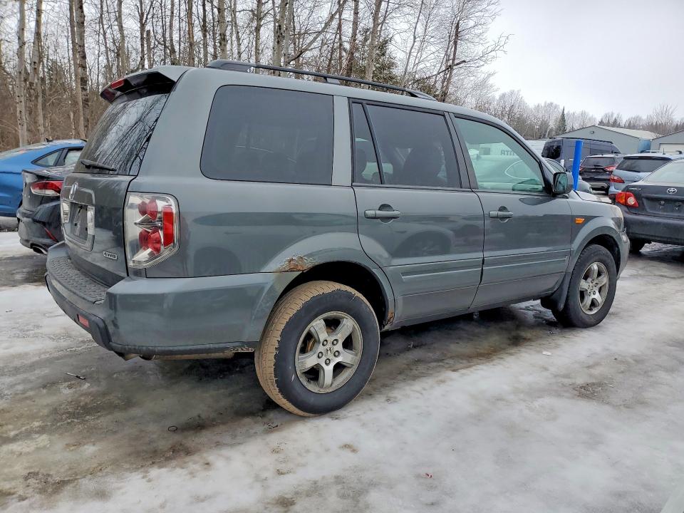 76129625 :رقم المزاد ، 2HKYF185X7H003542 vin ، 2007 Honda Pilot مزاد بيع