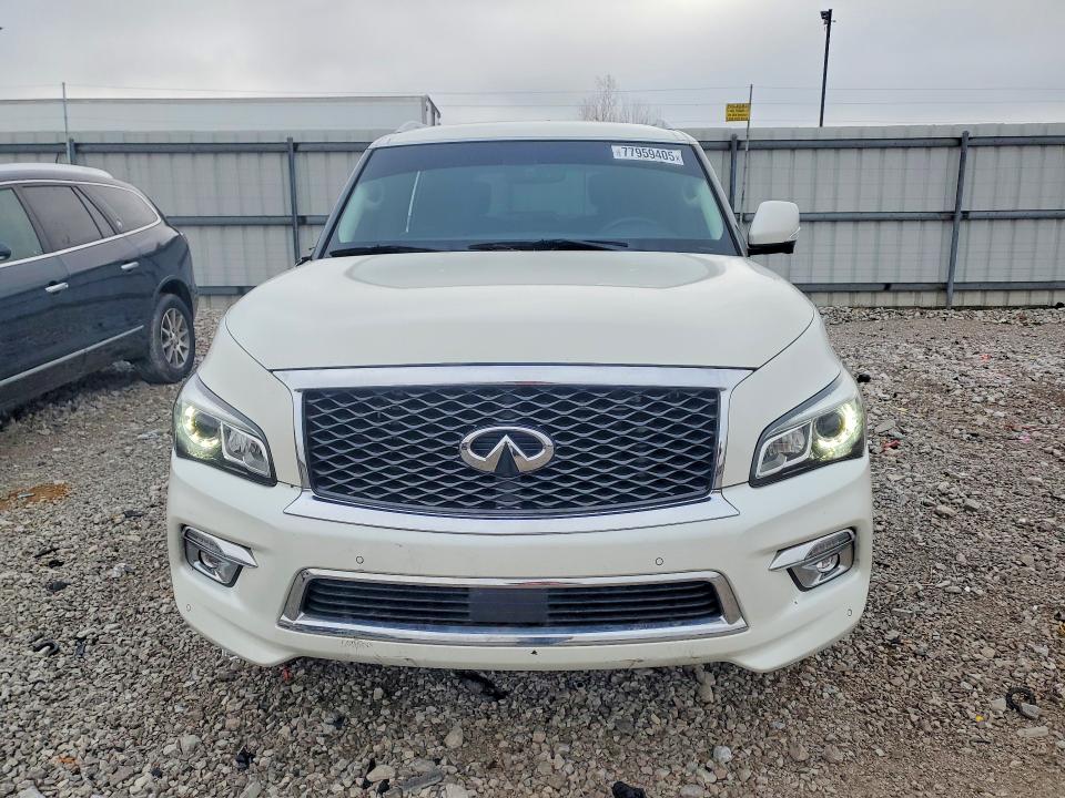 77959405 :رقم المزاد ، JN8AZ2NE2H9154070 vin ، 2017 Infiniti Qx80 مزاد بيع