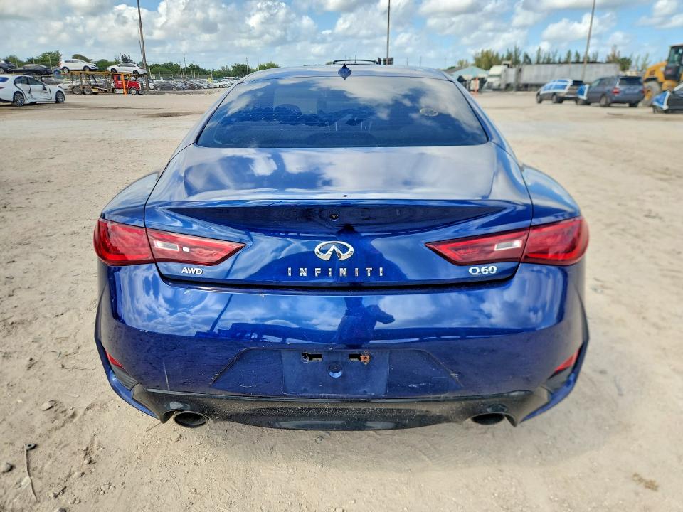 2017 Infiniti Q60 მანქანა იყიდება აუქციონზე, vin: JN1EV7ELXHM552096, აუქციონის ნომერი: 48485466