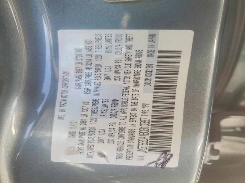 Продажа на аукционе авто 2011 Mazda Cx-9, vin: JM3TB3DA1B0310387, номер лота: 46894486