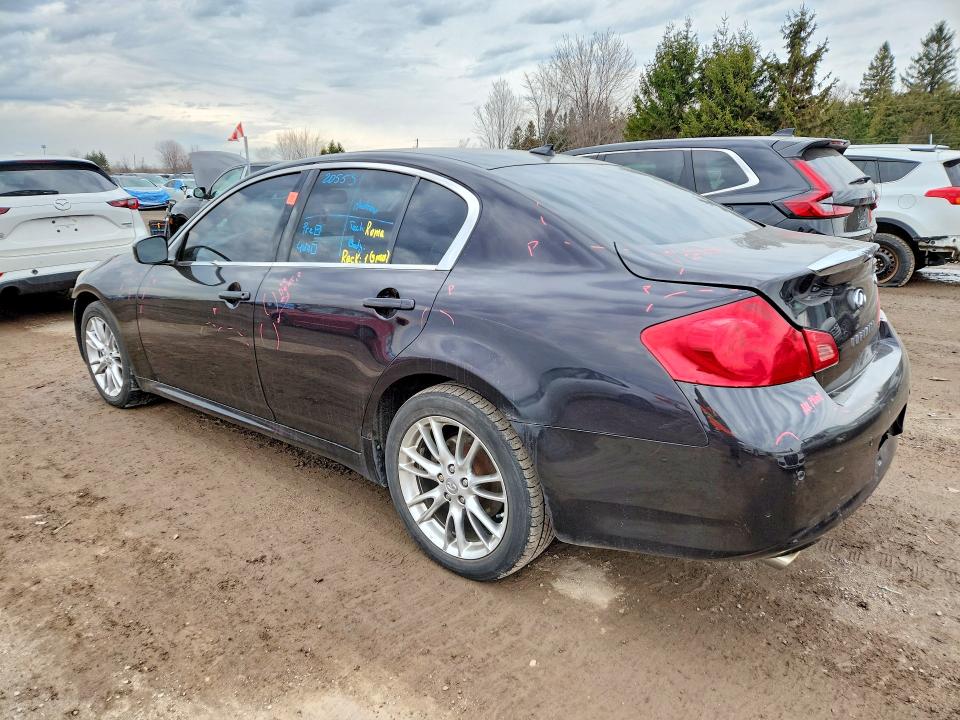 Aukcja sprzedaży 2011 Infiniti G25 Sedan, vin: JN1DV6AR7BM650008, numer aukcji: 47243486