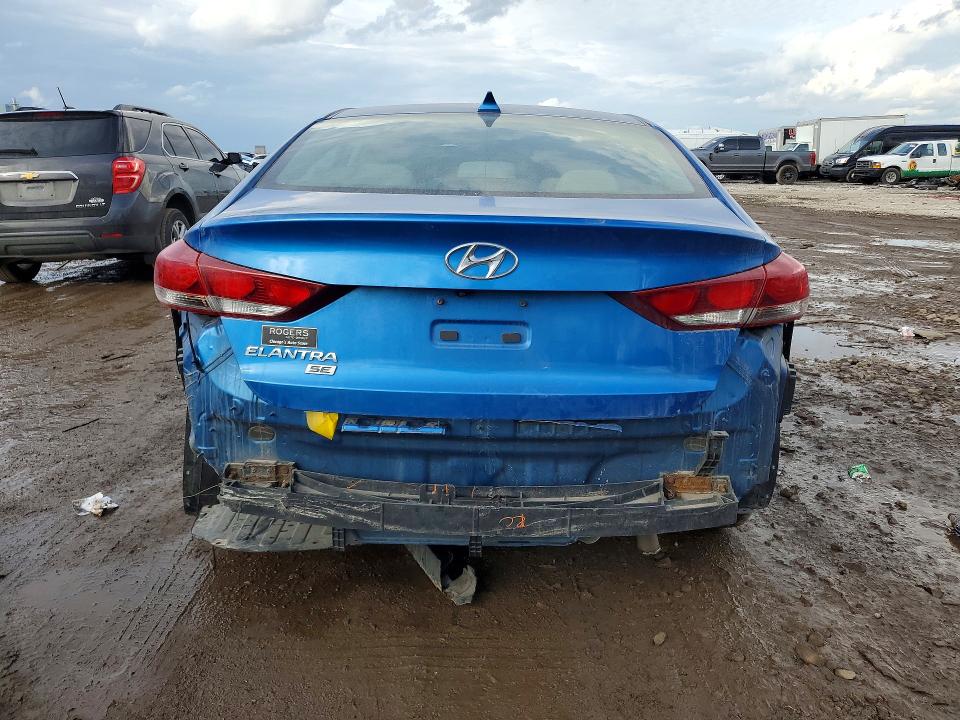 2018 Hyundai Elantra მანქანა იყიდება აუქციონზე, vin: 5NPD74LF0JH373922, აუქციონის ნომერი: 41764216