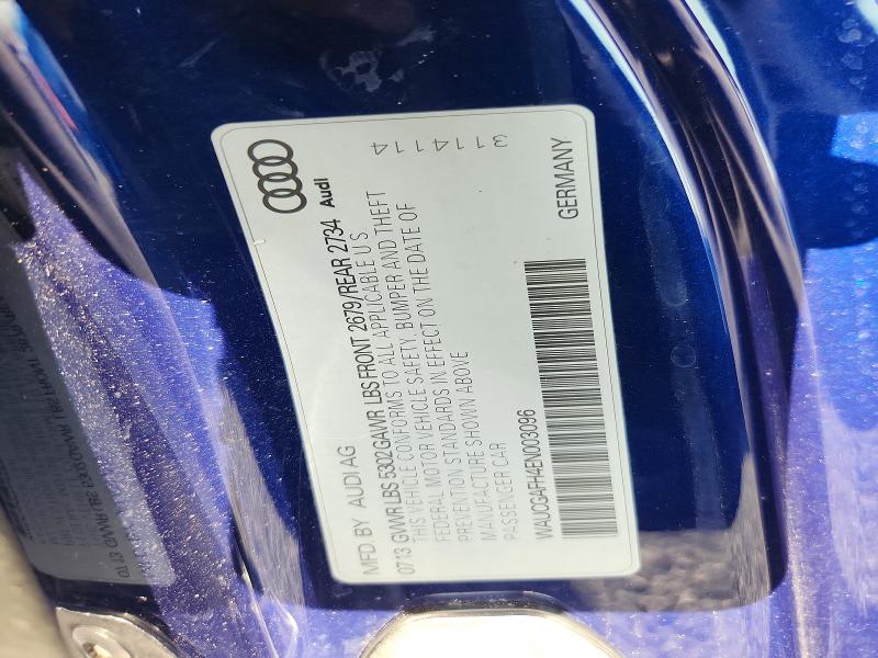 Продажа на аукционе авто 2014 Audi S5, vin: WAUCGAFH4EN003096, номер лота: 79933335