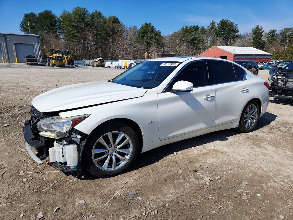 2017 Infiniti Q50 მანქანა იყიდება აუქციონზე, vin: JN1CV7ARXHM681666, აუქციონის ნომერი: 47122406
