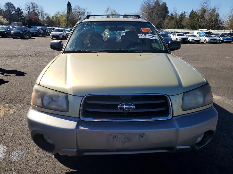 2003 Subaru Forester მანქანა იყიდება აუქციონზე, vin: JF1SG65663H717132, აუქციონის ნომერი: 47977036