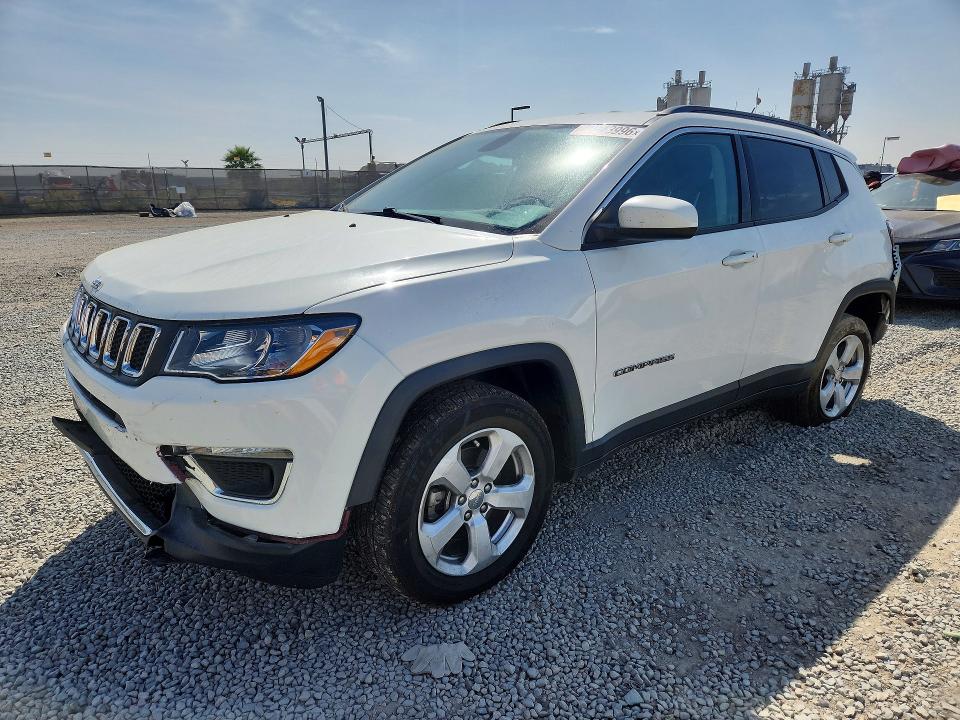 Aukcja sprzedaży 2020 Jeep Compass, vin: 3C4NJDBB6LT236345, numer aukcji: 47943996