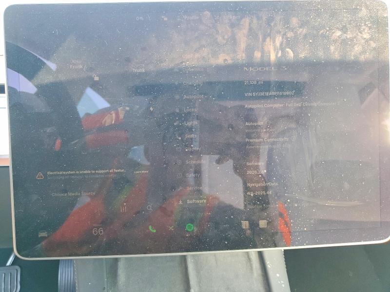 46410396 :رقم المزاد ، 5YJ3E1EA8PF619902 vin ، 2023 Tesla Model 3 مزاد بيع