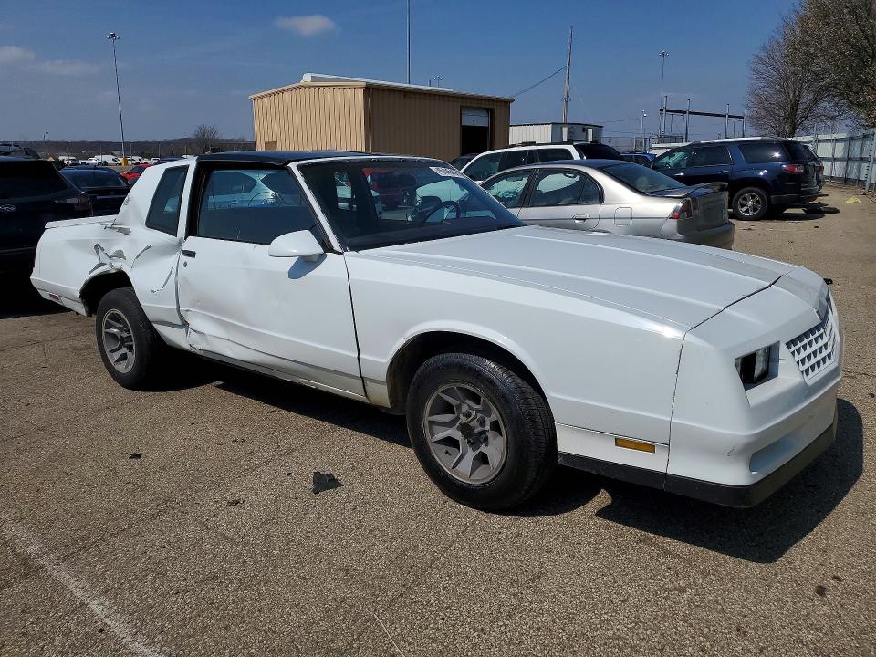 1987 Chev Monte Carlo მანქანა იყიდება აუქციონზე, vin: 1G1GZ11G4HP131739, აუქციონის ნომერი: 46446466