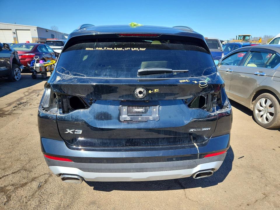 45491976 :رقم المزاد ، WBX57DP02NN180805 vin ، 2022 Bmw X3 مزاد بيع