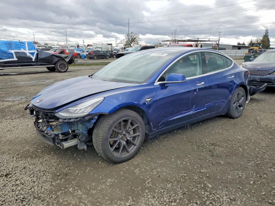 2019 Tesla Model 3 მანქანა იყიდება აუქციონზე, vin: 5YJ3E1EB1KF480472, აუქციონის ნომერი: 78735385