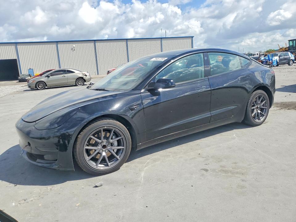 2022 Tesla Model 3 მანქანა იყიდება აუქციონზე, vin: 5YJ3E1EA1NF187196, აუქციონის ნომერი: 79467395