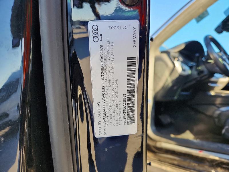 Продажа на аукционе авто 2019 Audi A5, vin: WAUENCF50KA028693, номер лота: 46631236
