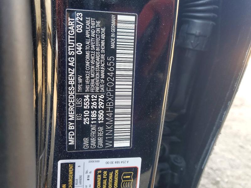 Aukcja sprzedaży 2023 Mercedes-benz Glc, vin: W1NKM4HBXPF024655, numer aukcji: 78541945