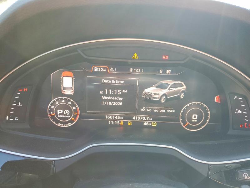 46680006 :رقم المزاد ، WA1VAAF7XHD033891 vin ، 2017 Audi Q7 مزاد بيع