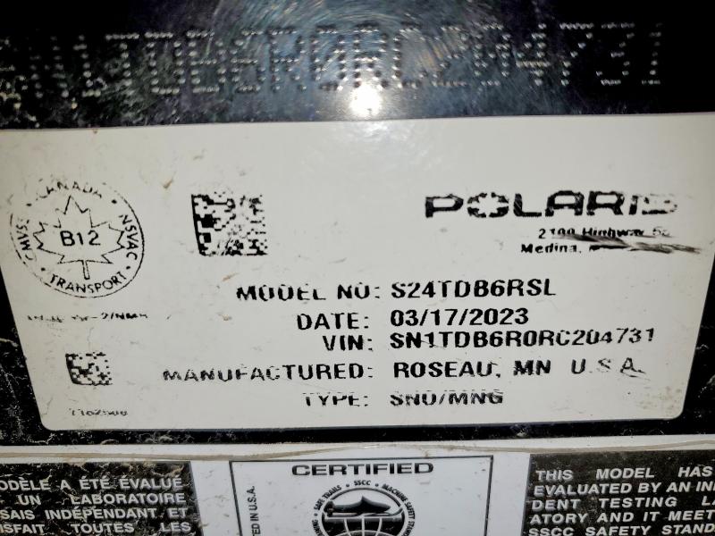 Aukcja sprzedaży 2024 Polaris Matryx, vin: SN1TDB6R0RC204731, numer aukcji: 79367395