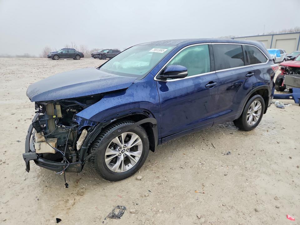 79913995 :رقم المزاد ، 5TDBKRFH2GS226164 vin ، 2016 Toyota Highlander مزاد بيع