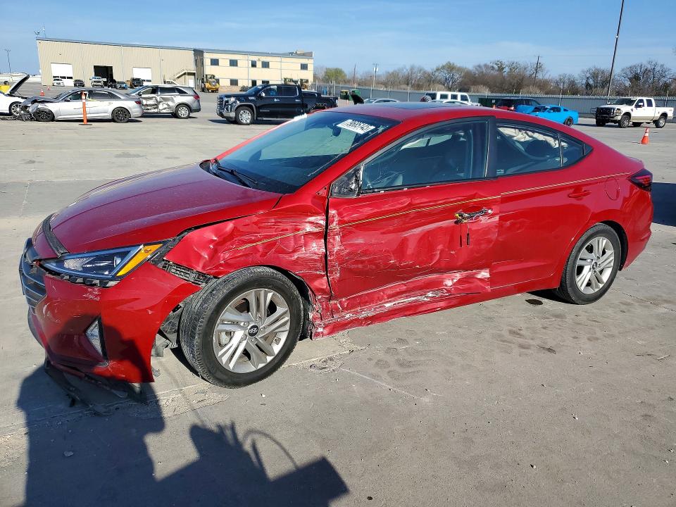 2020 Hyundai Elantra მანქანა იყიდება აუქციონზე, vin: KMHD84LFXLU072902, აუქციონის ნომერი: 79685145