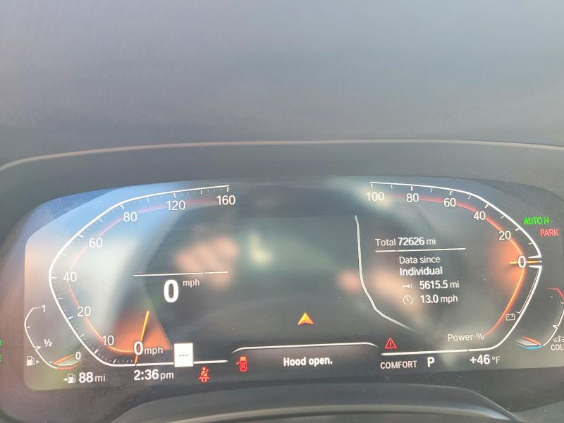 2021 Bmw X7 მანქანა იყიდება აუქციონზე, vin: 5UXCW2C00M9F66858, აუქციონის ნომერი: 41698536