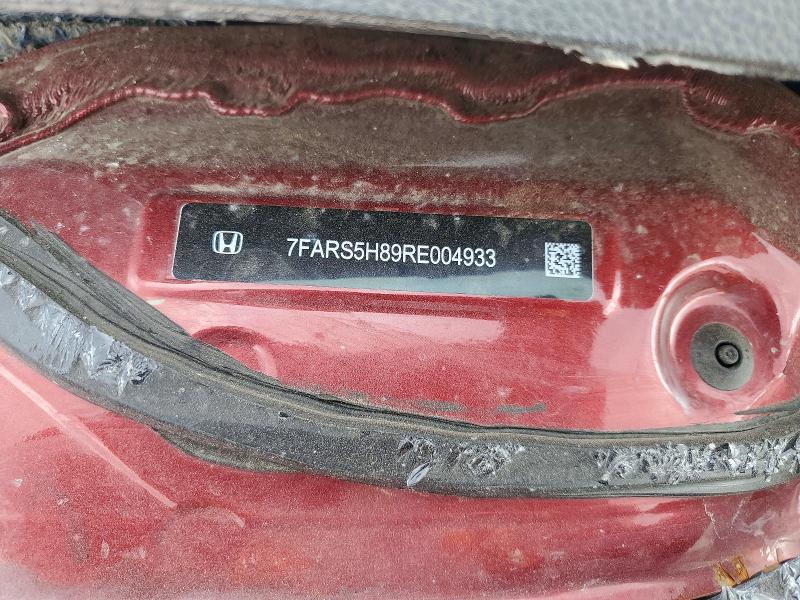 60850596 :رقم المزاد ، 7FARS5H89RE004933 vin ، 2024 Honda Cr-v مزاد بيع