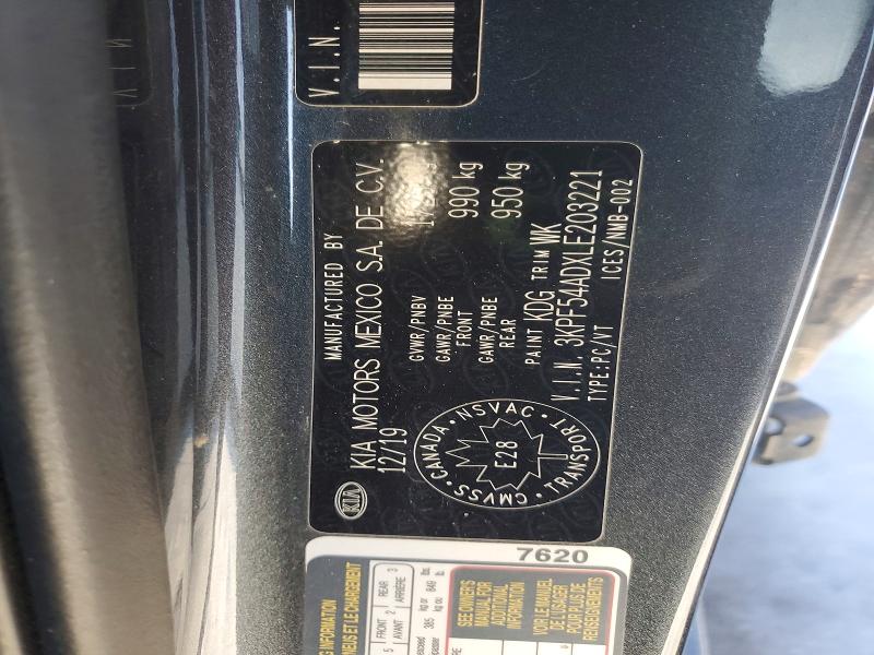 Продаж на аукціоні авто 2020 Kia Forte, vin: 3KPF54ADXLE203221, номер лоту: 78777775