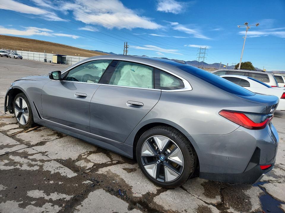45464916 :رقم المزاد ، WBY83FB02RFT27874 vin ، 2024 Bmw I4 مزاد بيع
