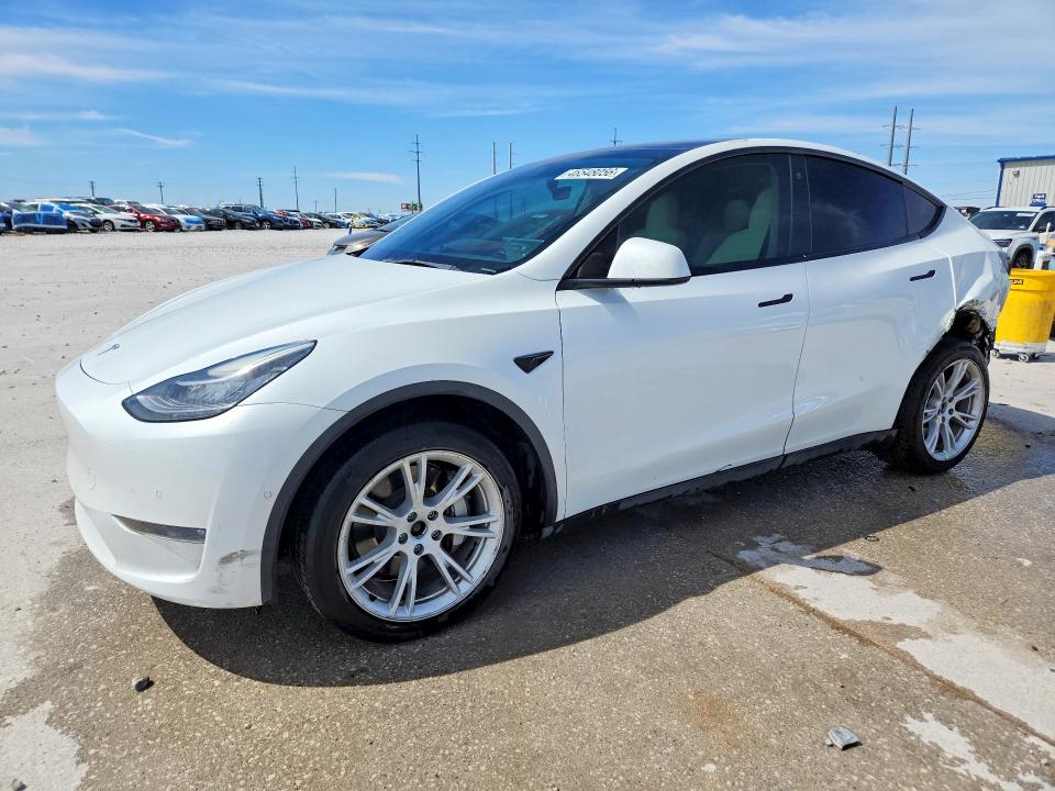 46548056 :رقم المزاد ، 5YJYGDEE1MF306898 vin ، 2021 Tesla Model Y مزاد بيع
