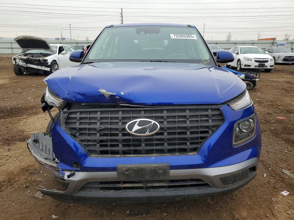 79360365 :رقم المزاد ، KMHRB8A30MU071945 vin ، 2021 Hyundai Venue مزاد بيع