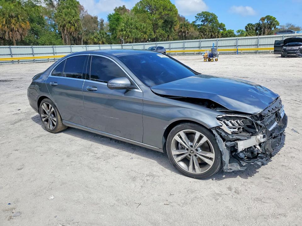 2019 Mercedes-benz C მანქანა იყიდება აუქციონზე, vin: WDDWF8DB3KR483491, აუქციონის ნომერი: 41896916