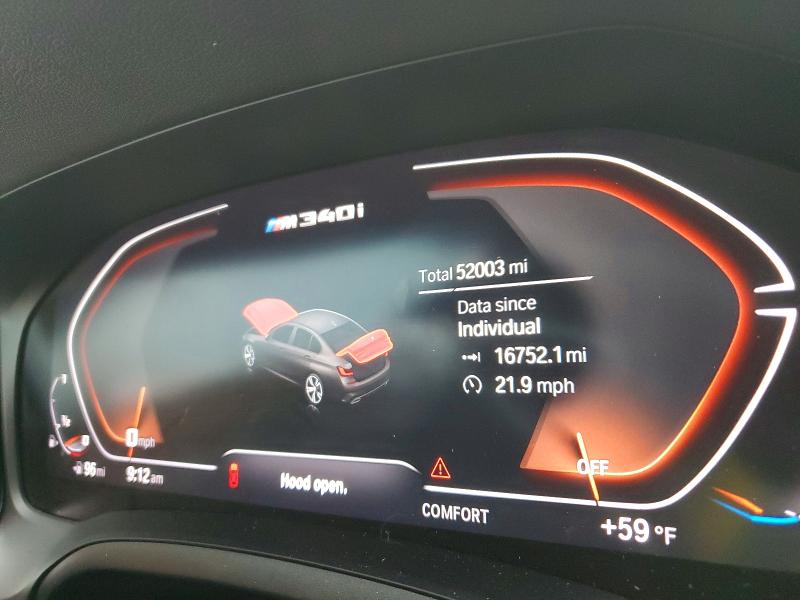 Продажа на аукционе авто 2021 Bmw M340i, vin: 3MW5U7J07M8B53324, номер лота: 46963596