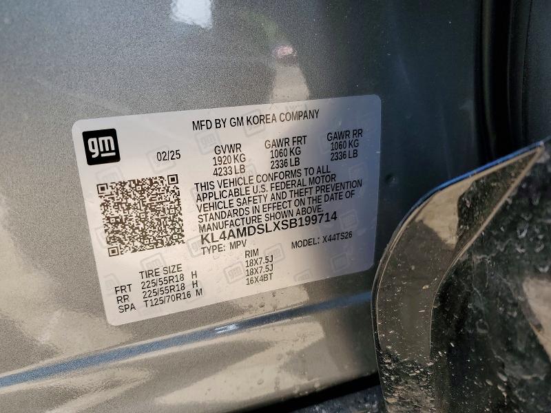 Auction sale of the 2025 Buick Encore Gx, vin: KL4AMDSLXSB199714, lot number: 46465836